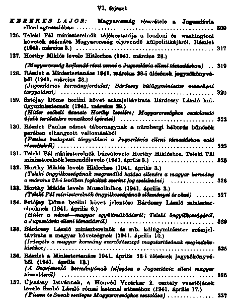 Magyarorszg s a msodik vilghbor