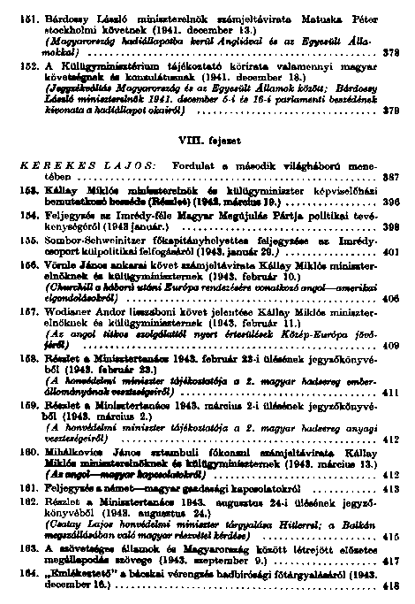 Magyarorszg s a msodik vilghbor