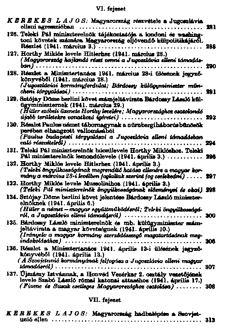 Magyarorszg s a msodik vilghbor