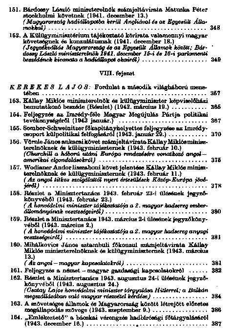 Magyarorszg s a msodik vilghbor