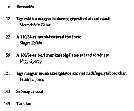 A magyarorszgi hbors munkaszolglat