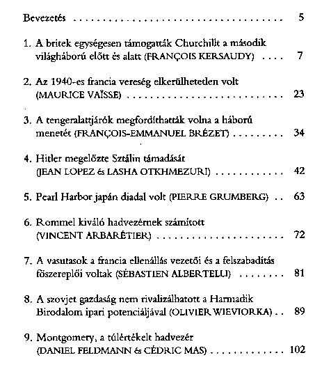 A msodik vilghbor mtoszai