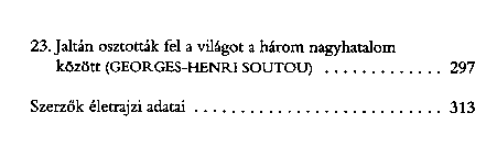 A msodik vilghbor mtoszai