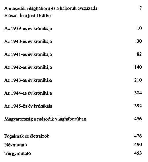 A msodik vilghbor krnikja