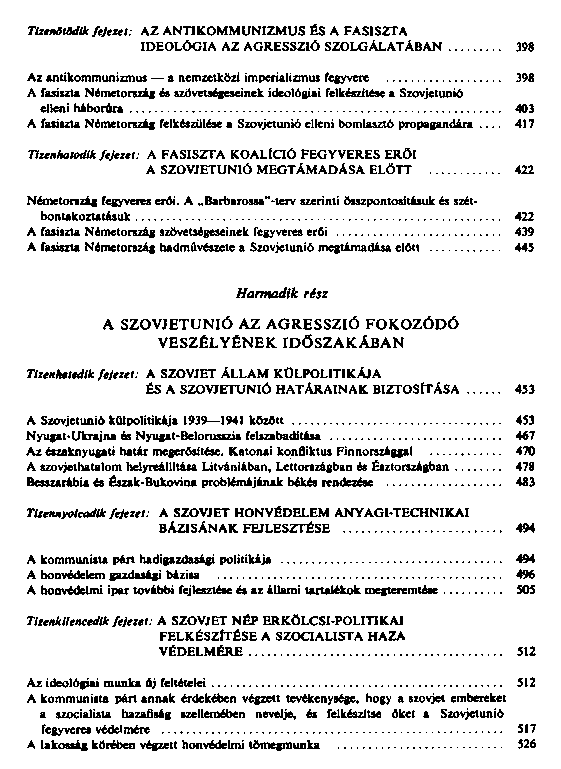 A msodik vilghbor trtnete : 1939 – 1945