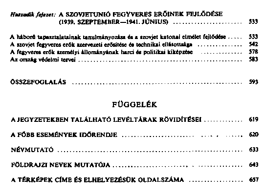 A msodik vilghbor trtnete : 1939 – 1945
