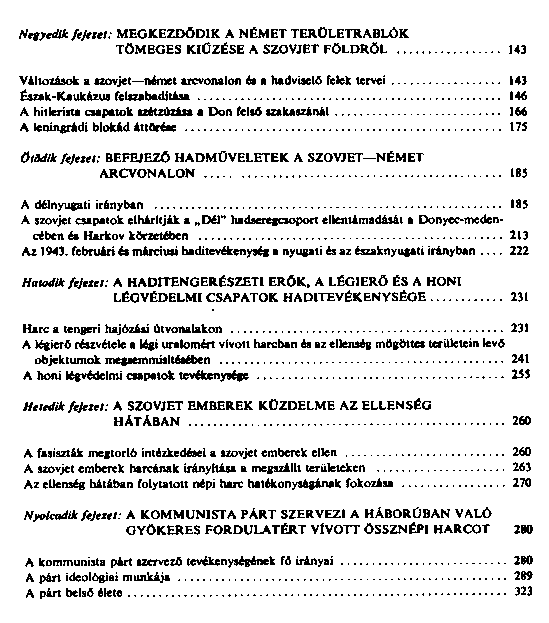 A msodik vilghbor trtnete : 1939 – 1945