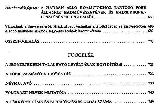 A msodik vilghbor trtnete : 1939 – 1945