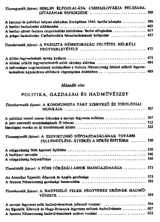 A msodik vilghbor trtnete : 1939 – 1945