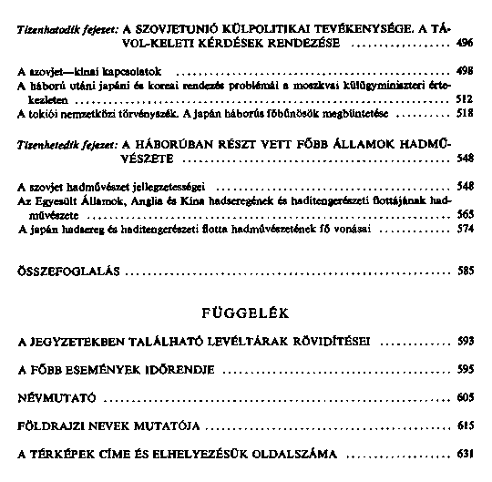 A msodik vilghbor trtnete : 1939 – 1945
