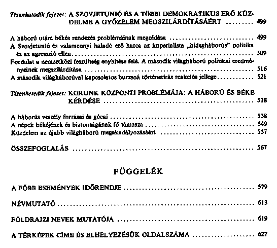 A msodik vilghbor trtnete : 1939 – 1945