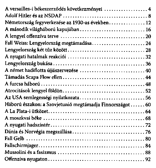 A msodik vilghbor teljes trtnete