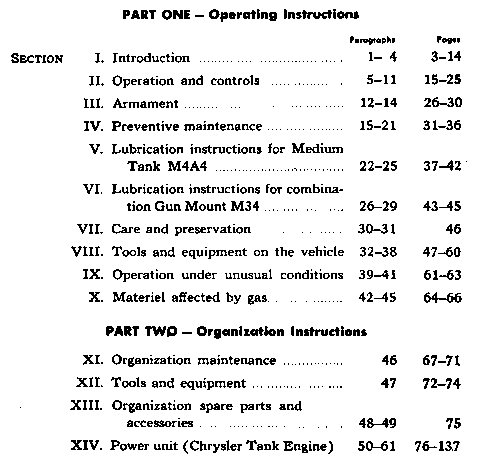 Medium tank M4A4 : technical manual