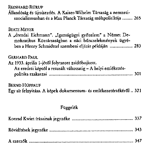 Nmetek, zsidk, npirts