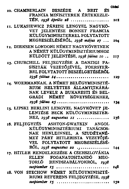 Okmnyok s adatok a msodik vilghbor elzmnyeirl