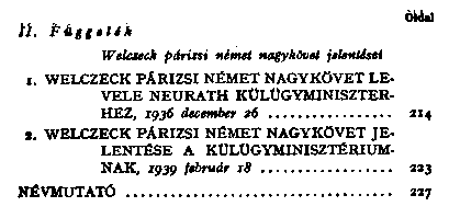 Okmnyok s adatok a msodik vilghbor elzmnyeirl