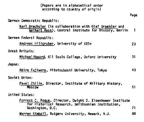 Politics and strategy in the Second World War