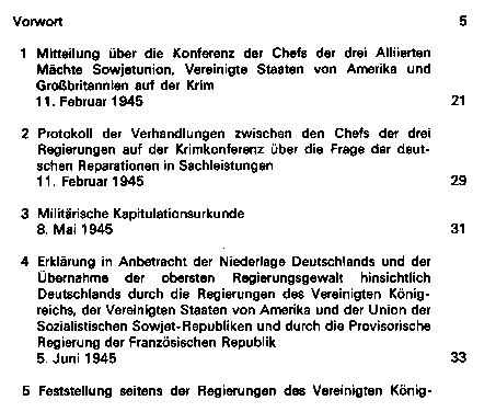 Das Potsdamer Abkommen