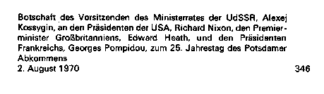 Das Potsdamer Abkommen