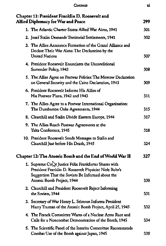 The United States in World War II