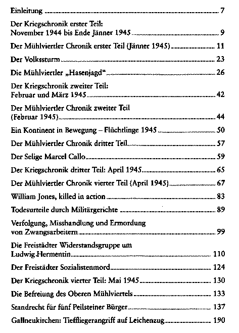 Von Nazis, Amerikanern, Russen und den Leuten