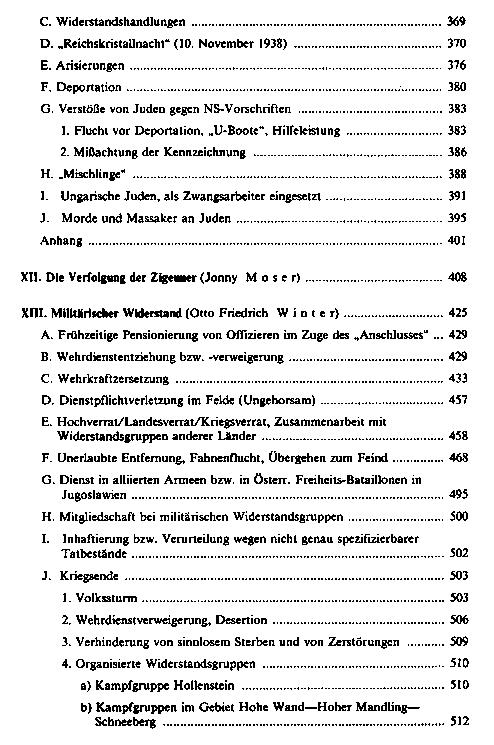 Widerstand und Verfolgung in Niedersterreich