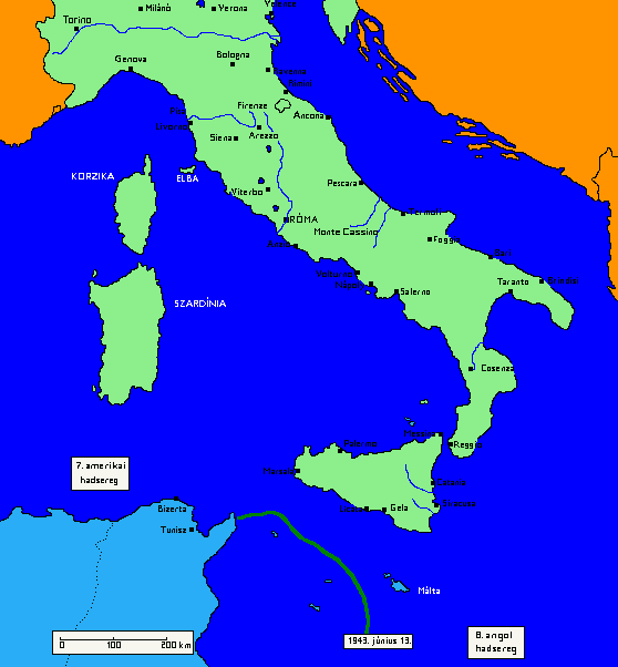 Szicília és Olaszország