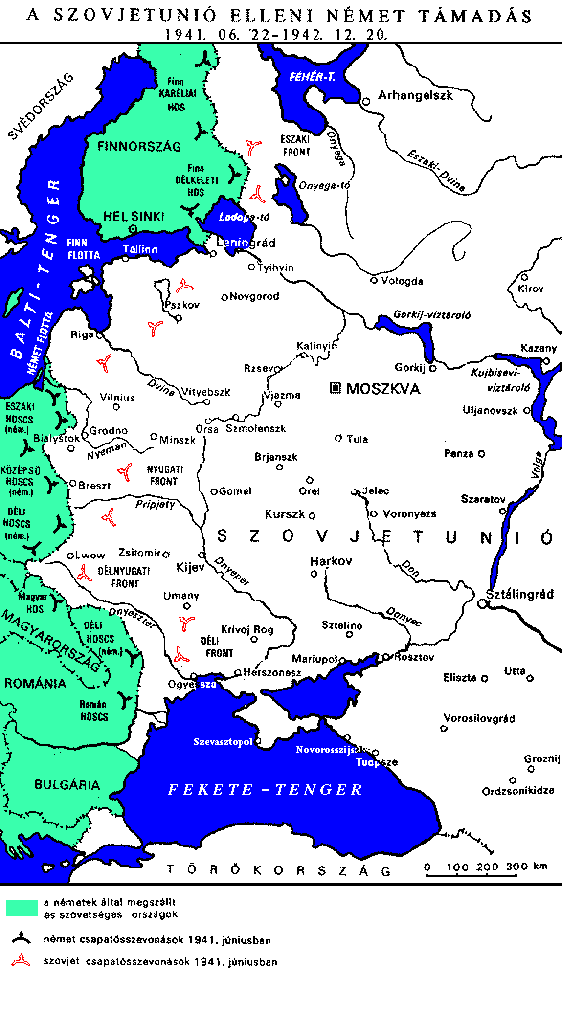 A keleti front, 1941 jnius – 1942 december