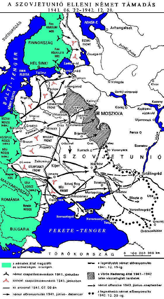 A keleti front 1941 jnius – 1942 december